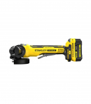 125 mm cordless angle grinder 2x4.0Ah SFMCG700M2K STANLEY