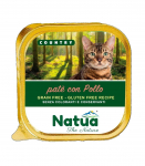 Natua Country Chicken - Kurczak karma mokra dla kota tacka 100g