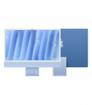 iMac 24 inch: M4 10/10, 24GB, 512GB SSD - Blue