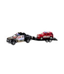Off-Road Police Car Set with Tow Truck and Patrol Car