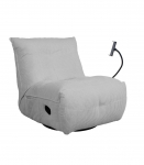 Puhketool WIN-WIN manuaalne recliner 80x95xH90cm, helehall