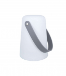 LED-latern WINGS DORIS D10,5xH14cm valge, taimer 6h