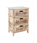 Kummut MIHKLI 3-sahtliga 40x29x58cm, naturaalne