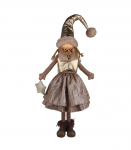 Dekoratsioon FAB MIA H74cm, p&auml;kapikk, kuldne