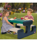 Little Tikes sinakas-roheline lastele m&otilde;eldud piknikulaud aeda