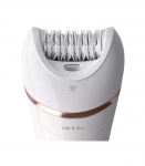 Philips Epilator BRE740/10 Operating time (max) 40 min Number of power levels N/A Wet & Dry White