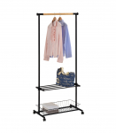 Stange FOREST 80x36xH165cm, must/naturaalne