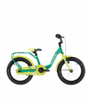Laste jalgratas S&acute;COOL niXe, 16" roheline