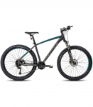 Jalgratas Romet Rambler R7.4 2025 graphite-silver-turquoise-18" / M