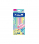 Pelikan viltpliiats Colorella Star, pastelne, &uuml;mar, 6 v&auml;rvi
