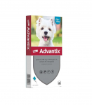 ELANCO Advantix  - parasite drops for dogs S - 4 x 1 ml