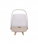 Portable lamp with speaker Lite-Up Play Mini beige