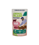 ANIMAL ISLAND mokra karma fileciki w rosole dla psa WOŁOWINA 150G