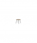 Kohvilaud PAM A tamm/must 55 cm