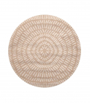 Vaip VELUTTO-1, D90cm, beež/valge