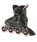 NA11008 BLACK-PINK ROZM. M (35-38) IN-LINE SKATES NILS EXTREME
