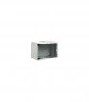 Digitus 9U wall mounting cabinet DN-19 09-U-S-1 Grey Safety class rating IP20. Lockable safety-glass door. 200&deg;