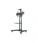 Neomounts Floor stand NM-M1700BLACK TV trolley Adjustable Height 32-75 " Maximum weight (capacity) 50 kg Black