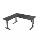 Genesis Gaming Desk Holm 160 Modular Corner Black/Anthracite