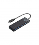 Orico Hub 4in1 USB A3.0x4 (black)