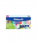 Pelikan viltpliiats Colorella Star, 24 v&auml;rvi (sh 6 pastelset)