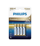 Patarei Philips LR03M AAA 4 tk Premium Alkaline