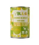 TILLO Chunks in gravy Game - wet dog food - 415g