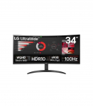 LG 34WR50QK-B 34 " VA QHD 21:9 100 Hz 5 ms 3440 x 1440 pixels 240 cd/m&sup2; HDMI ports quantity 2