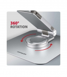 AXAGON Desk Mount STND-LR stand with 360&deg; rotation for laptops and tablets Adjustable Height, Angle 10-17.3 " |