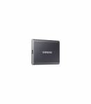 Samsung MU-PC2T0T/WW T7 Portable SSD, 2000 GB, USB Type-C, 3.2 Gen 2, 1050 MB/s, Password, Grey