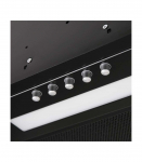 Built-in under-cupboard kitchen hood MAAN Fiugi 2 50 310 m3/h, Black