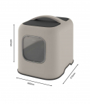 ROTHO Biala Cappuccino - cat litter box