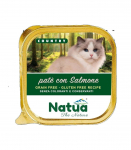 Natua Country Salmon - Łosoś karma mokra dla kota tacka 100g