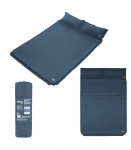 NC4060 GREY SELF INFLATING DOUBLE MAT WITH CUSHION NILS CAMP