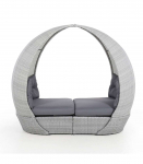 Lebola ASCOT 215x110xH187 cm, hall, alumiinium, plastikpunutis