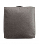 Tumba MITSU-MITSU, 80x80cm, h30cm, helepruun, 100% pol&uuml;ester, kangas-310