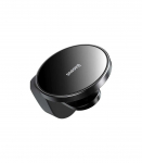 Baseus Big Energy car mount with wireless charger 15W for Iphone 12 / Iphone 13 (Black)