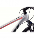 Jalgratas Romet Rambler R7.4 2025 silver-red-graphite-18" / M