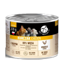PETREPUBLIC Adult St&uuml;cke mit Huhn in Sauce box &ndash; Nassfutter f&uuml;r Katze &ndash; 10x200g