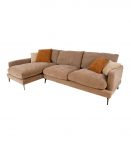 Nurgadiivan DAISY VN 292x162/94xH94cm, beež