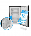 S&uuml;gavk&uuml;lmik Bomann GS7253SIX must inox