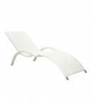 Lamamistool MERIDIAN 70x175xH28/70cm, valge