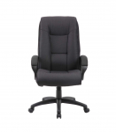 T&ouml;&ouml;tool MASON, 68,5x76,5xH115,5-124,5cm, must, kangas, plastik