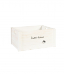 Puitkast HOME&GARDEN-3, S- 31x21xH18cm, valge