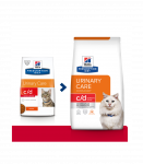 HILL'S PRESCRIPTION DIET Feline c/d Multicare Stress Dry cat food Chicken 1,5 kg