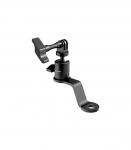 PULUZ Aluminum Motorcycle Mirror Camera Mount (Black)