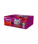 WHISKAS Saszetka sos Dr&oacute;b/Jag/Woł/Kur 80x85g