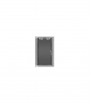 Lanberg Rack cabinet 10" wall-mount 9U/280x310 (flat pack) with glass door WF10-2309-10S Gray