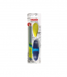 Herlitz harilik pliiats 2 tk+kustukumm teritaja My.pen
