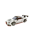 Construction Bricks Sports Car White 1322 pcs.